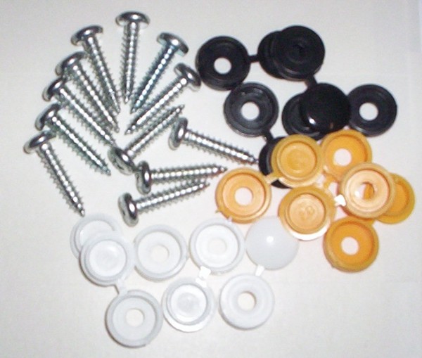 Number Plate Fixing Kit